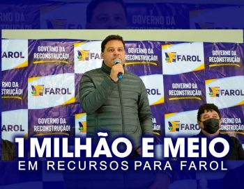 Farol recebe a visita do Secretário de Estado de Infraestrutura e Logística do Paraná “Sandro Alex”